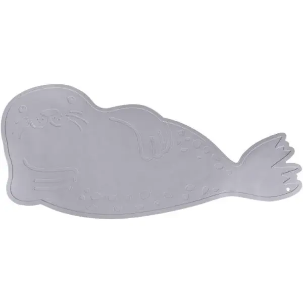 Silikonová protiskluzová podložka do vany, Dove Grey