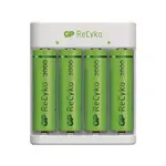 GP USB nabíječ Eco E441 + 4AA GP ReCyko 2100