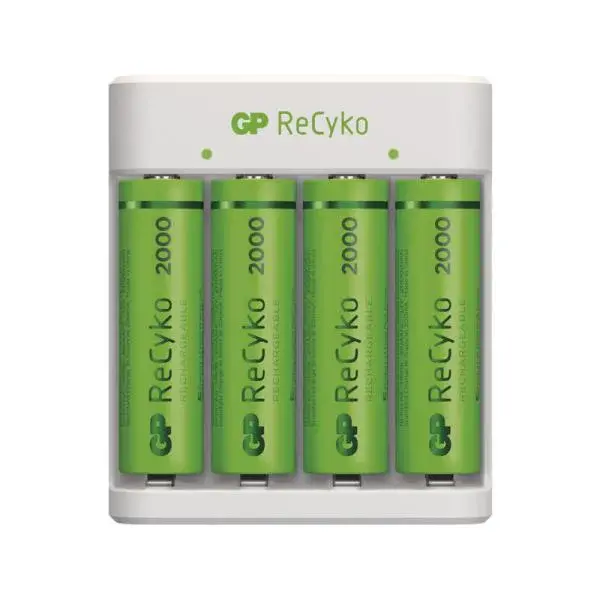 GP USB nabíječ Eco E441 + 4AA GP ReCyko 2100