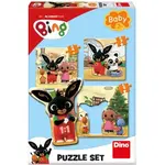 Puzzle set Bing a kamarádi 3–5 dílků baby