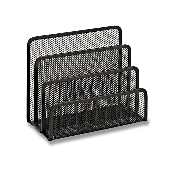 Kovový stojánek na dopisy