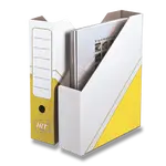 Magazin box Hit Office - archivační box, 75 mm - žlutý