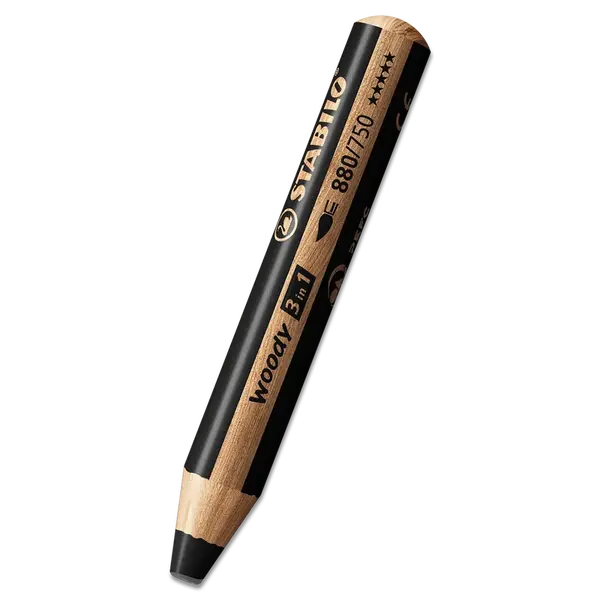 Pastelka STABILO woody 3 in 1 - černá