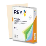 Barevný papír Rey Adagio, pastelový, 500 listů - slonová kost