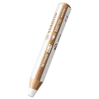 Pastelka STABILO woody 3 in 1 - bílá