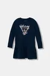 Dětské bavlněné šaty Guess