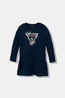 Dětské bavlněné šaty Guess