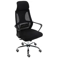 Kancelárske kreslo Nigel Čierna