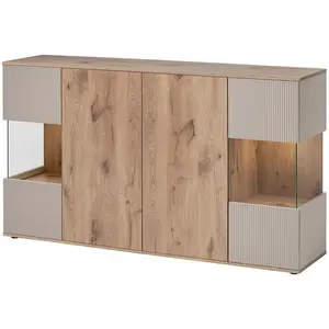 Komoda Catalina Dvc Ct Sb Dub Viking/Kašmír