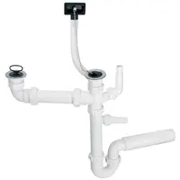 Drezový sifón dvojitý