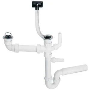 Drezový sifón dvojitý