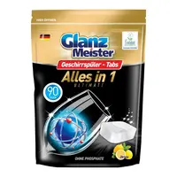 Glanz Meister tablety do myčky nádobí all in 1 Citrón 90 ks