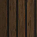 Lamelowy panel FRONTO V-BLACK Orech 0,25x2,95M