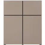 Komoda Cross vysoká 4D congo/černá