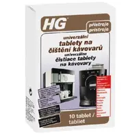 HG univerzální tablety na čištění kávovarů