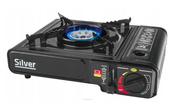 Silver Kempingový plynový varič 2v1 S11460