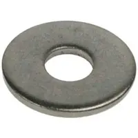 Podložka široká  DIN 440 Ø6 mm pozink. biela