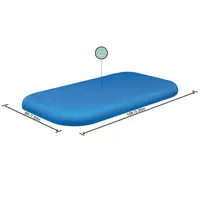 Krycia plachta pre obdĺžnikový nafukovací bazén 3,05 x 1,83 m 58108