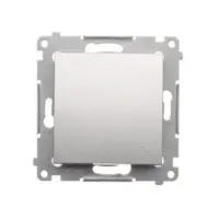 DW6/43 Schodiskový konektor strieborný mat