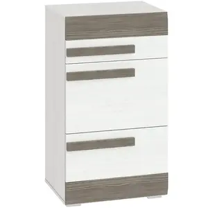 Skrinka na topánky Blanco 20 96 borovica snežná/new grey