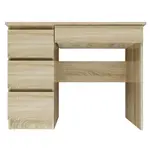 Písací stôl Mijas ľavý dub sonoma