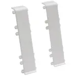 Spojka podlahovej lišty Hi-Line 9003 biela mat - 2 ks