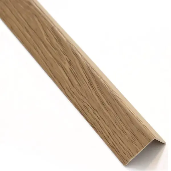 Profil uholníkový samolepiaci PVC dub salinas 19.5x19.5x1000