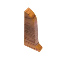 Ľavá záslepka podlahovej lišty 194 EASY - Orech starý