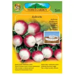 Pásek výsevný Reďkovka guľatá Poloneza, červenobiela, 5m