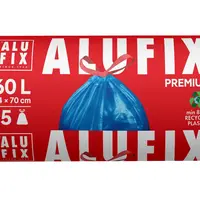Alufix LD Pytle na odpadky zatahovací 60 l 15 ks