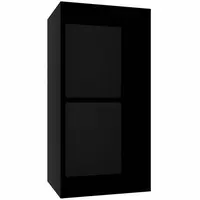 Závěsná skříňka Izumi-15-BL černá mat