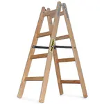 Štafle malířské, 4 příčky, dřevěné, do 150 kg