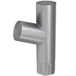 Odbočka pro okapový svod 64-177 ocel 90/90/90 mm Bryza pozink