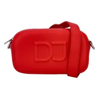 Malá dámská crossbody kabelka červená - David Jones SannJary