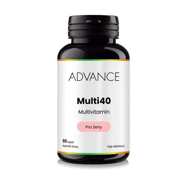 ADVANCE Multi40 multivitamín pro ženy 90 kapslí