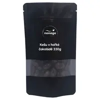 NONAGE Kešu v hořké čokoládě 330 g
