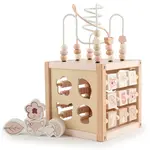 Bieco - Motorická kocka s labyrintom - jelenček Ella