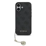 Zadní kryt Guess 4G Charm pro Apple iPhone 17, tone on tone grey