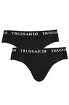 TRUSSARDI BLACK MEN'S SLIP