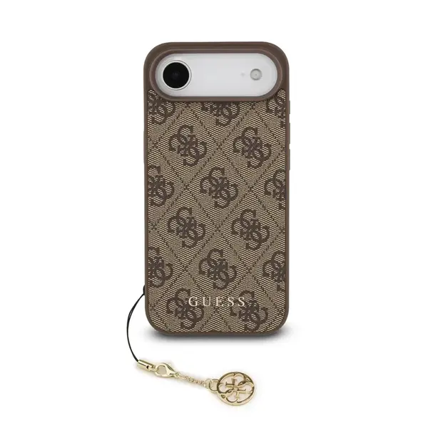 Zadní kryt Guess 4G Charm pro Apple iPhone Air, tone on tone brown