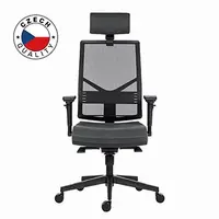 Powerton ERGO MARIE Kancelářské ergonomické křeslo, Tmavě šedé