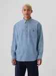 GAP  Pánska Chambray košeľa s logom 543170-00 Veľkosť: S