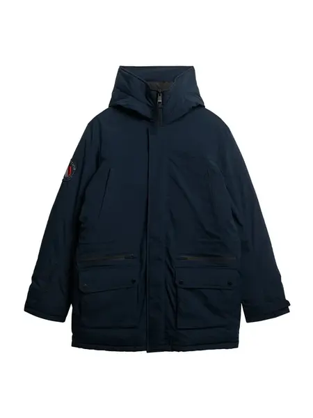 Superdry Zimná parka  námornícka modrá