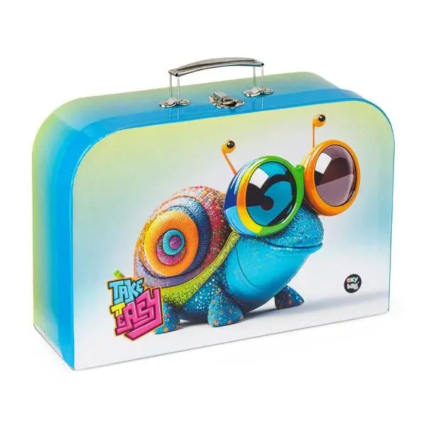 Oxybag 34 CM SNAIL Detský kufrík, mix, veľkosť