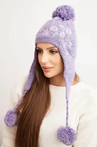 Kesi Dámská ušanka Emma K343 denim