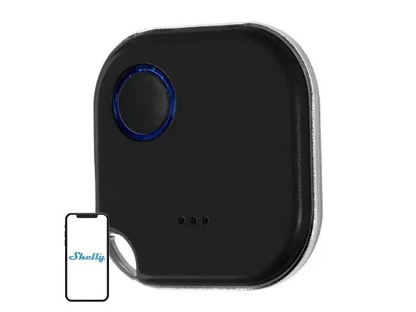 Smart tlačítko SHELLY BLU Button 1 Black Bluetooth
