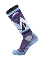 Snb & ski ponožky meatfly leeway fialová/modrá s