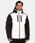 Pánská lyžařská bunda kilpi skimmio-m bílá xl