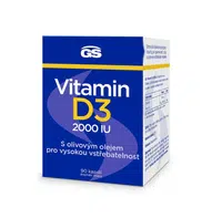 GS Vitamin D3 2000 IU 90 kapslí