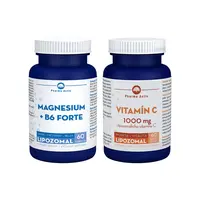 Pharma Activ Magnesium + B6 Forte Lipozomal + Vitamín C 1000 mg Lipozomal 60 tobolek + 60 tobolek